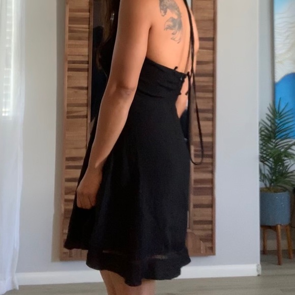 Lucca Couture Halter Backless Mini Dress - Picture 2 of 2